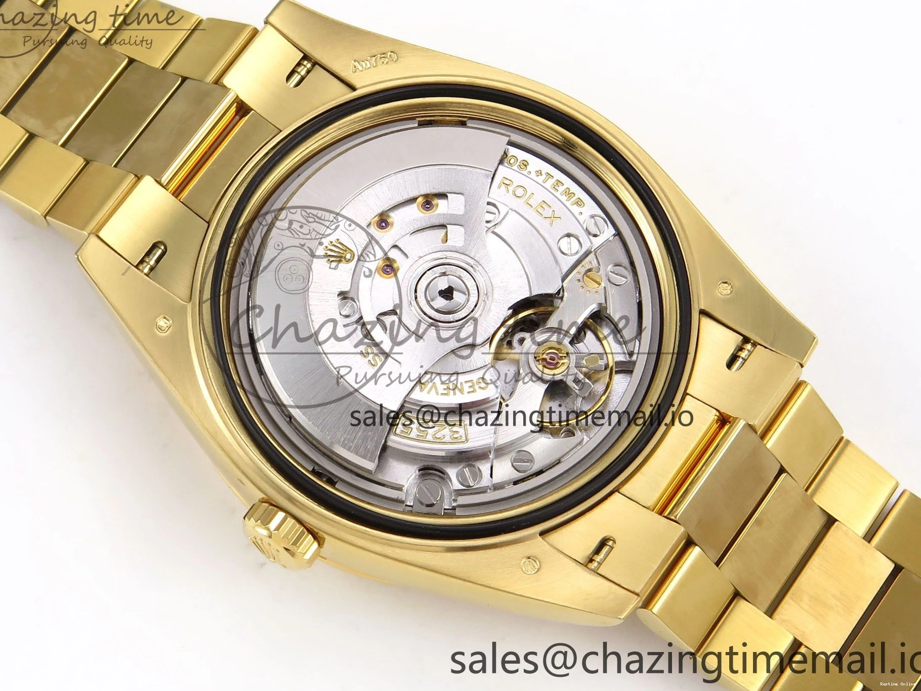 0508 Tailored Day Date 40 YG 228238 THBF 1:1 Best Edition YG Dial on President Bracelet VR3255 (Gain Weight) 952